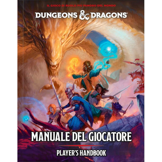 D&amp;D 5.0 - PLAYER'S HANDBOOK 2024 - HARD COVER - ITA