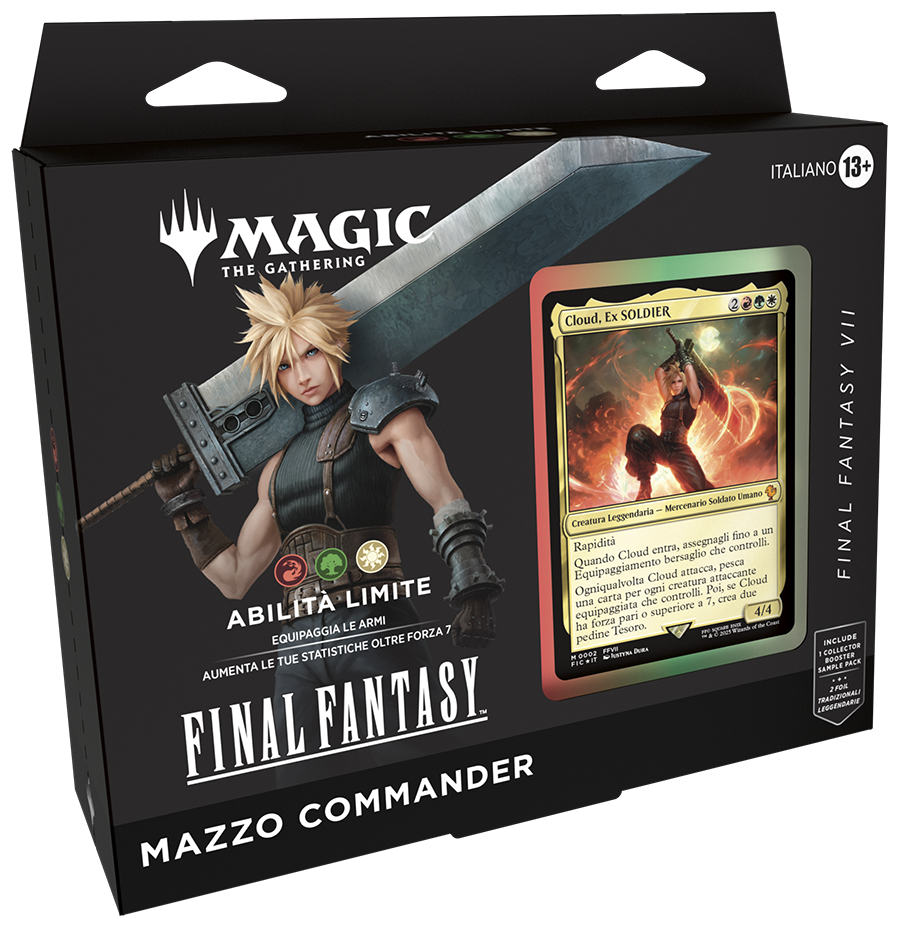 MAGIC THE GATHERING - FINAL FANTASY - COMMANDER DECK - LIMIT ABILITIES 