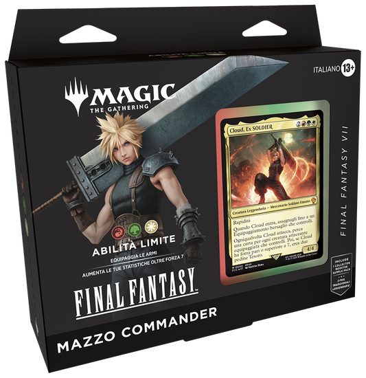 MAGIC THE GATHERING - FINAL FANTASY - COMMANDER DECK - LIMIT ABILITIES 