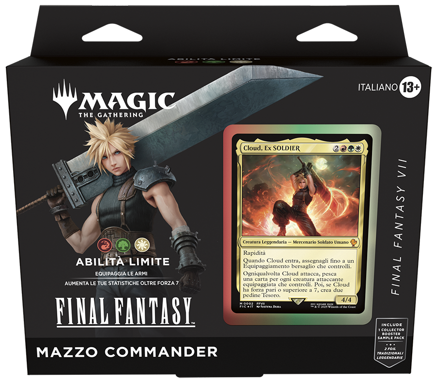 MAGIC THE GATHERING - FINAL FANTASY - COMMANDER DECK - LIMIT ABILITIES 