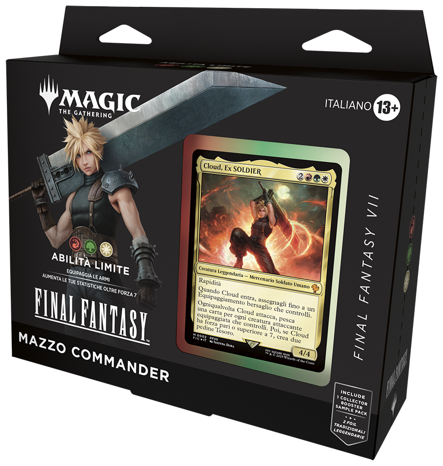 MAGIC THE GATHERING - FINAL FANTASY - COMMANDER DECK - LIMIT ABILITIES 