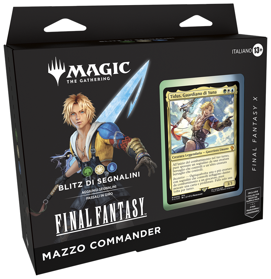 MAGIC THE GATHERING - FINAL FANTASY - COMMANDER DECK - TOKEN BLITZ 
