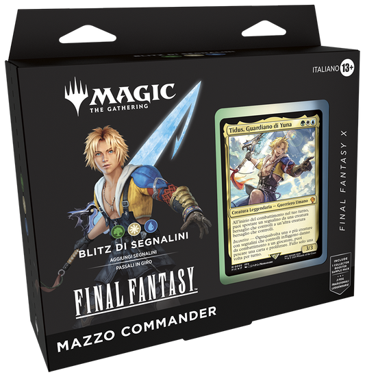 MAGIC THE GATHERING - FINAL FANTASY - COMMANDER DECK - TOKEN BLITZ 
