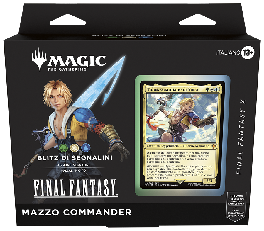 MAGIC THE GATHERING - FINAL FANTASY - COMMANDER DECK - TOKEN BLITZ 