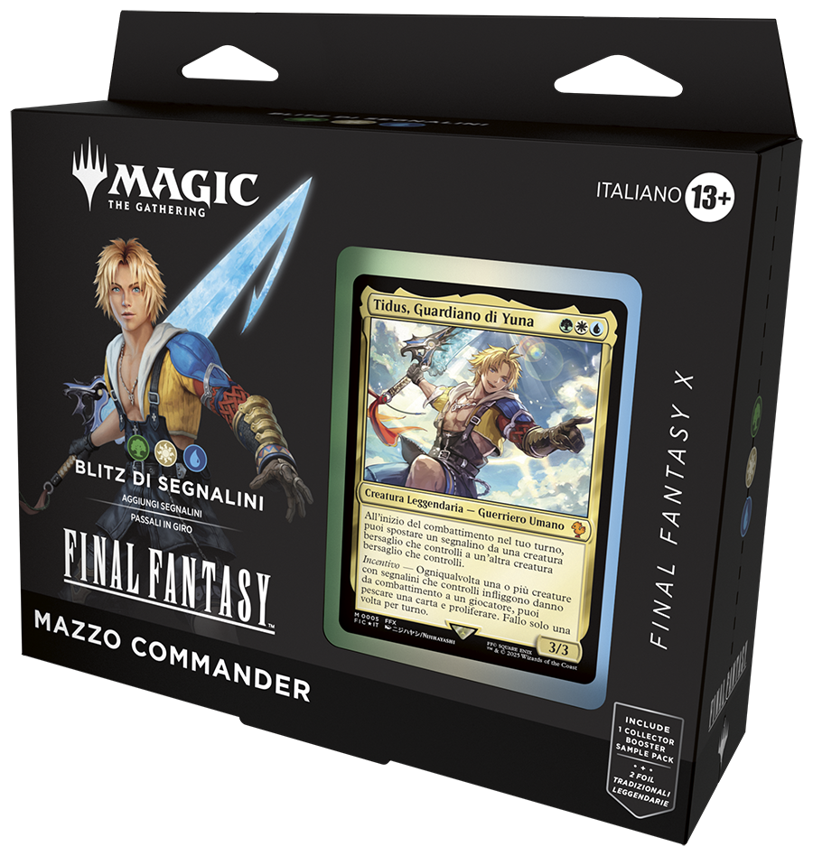MAGIC THE GATHERING - FINAL FANTASY - COMMANDER DECK - TOKEN BLITZ 