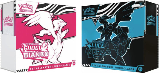 POKEMON - PREVENDITA - BUNDLE SET ALLENATORE FUORICLASSE FUOCO BIANCO E LUCE NERA (ITA)