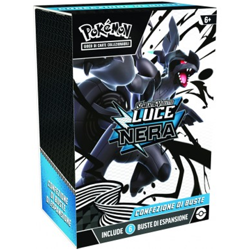 POKEMON - LUCE NERA - CONFEZIONE DI BUSTE DI ESPANSIONE (6 BUSTE) (ITA)